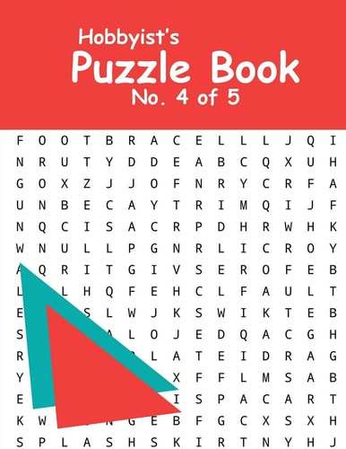Hobbyist's Puzzle Book - No. 4 Of 5 Word Search, Sudoku, and Word Scramble Puzzles
