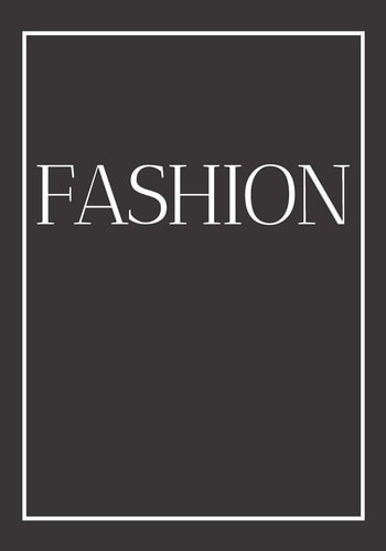 Fashion A Decorative Book for Coffee Tables, Bookshelves and End Tables: Stack Style Decor Books to Add Home Decor to Bedrooms, Lounges and More: Black and White Decorative Book: Ideal for Your Own Home Or As a Gift