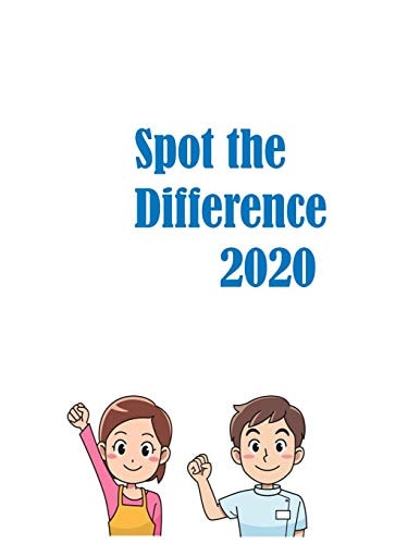 Spot the Difference 2020 Find The Hidden Difference Between Two Pictures and Finding Them Helps Your Child to Develop a Range of Skills Including Observation, Attention and Concentration,