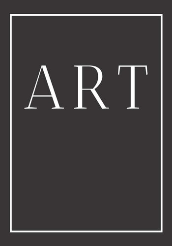 Art A Decorative Book for Coffee Tables, Bookshelves and End Tables: Stack Style Decor Books to Add Home Decor to Bedrooms, Lounges and More: Black and White Decorative Book: Ideal for Your Own Home Or As a Gift