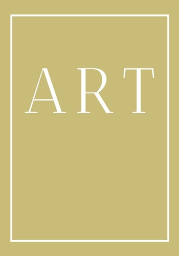 Art A Decorative Book for Coffee Tables, Bookshelves and End Tables: Stack Style Decor Books to Add Home Decor to Bedrooms, Lounges and More: Gold Decorative Book: Ideal for Your Own Home Or As a Gift