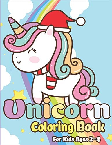 Unicorn Coloring Book for Kids Ages 2-4 Magical Unicorn Coloring Books for Girls, Fun and Beautiful Coloring Pages Birthday Gifts for Kids