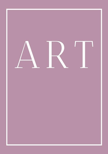Art A Decorative Book for Coffee Tables, Bookshelves and End Tables: Stack Style Decor Books to Add Home Decor to Bedrooms, Lounges and More: Rose Pink Decorative Book: Ideal for Your Own Home Or As a Gift