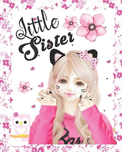 Little Sister Puzzle Game Spot the Differences Maze Sudoku Word Search Are Children Activities Book for Young Preschool Kids Age 4-8. Great Brain Teasers to Improve Students Motor Skills Critical Thinking Imagination Logic and Number Identification