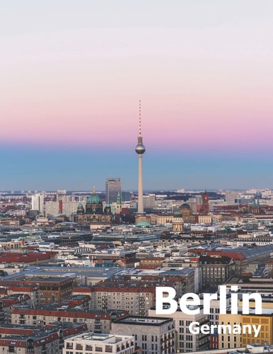 Berlin Germany Coffee Table Photography Travel Picture Book Album Of A Deutschland Country And German City In Western Europe Large Size Photos Cover