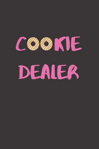 Cookie DEALER 120 Pages, 6 X 9 Size