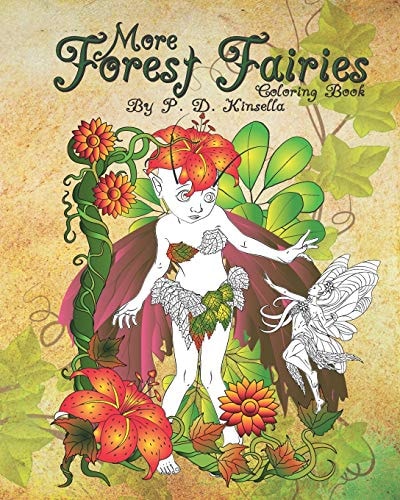 More Forest Fairies Coloring Book