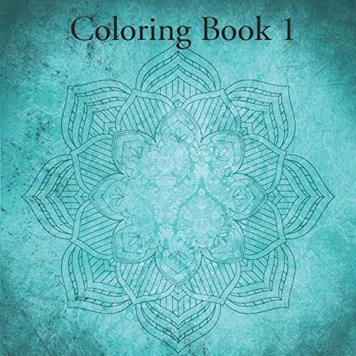 Coloring Book 1 Mandala Book for Children and Adults (40 Pages)
