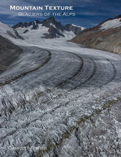Mountain Texture Glaciers of the Alps