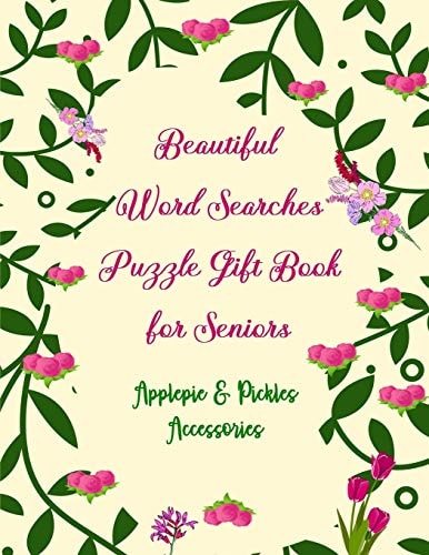 Beautiful Word Searches Puzzle Gift Book for Seniors Large-Print Brain Boosting Christian Bible (Old and New Testament) Word Search Book Gift Idea for Mothers, Women and Elderly