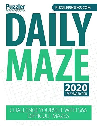 Daily Maze 2020 Leap Year Edition Challenge Yourself With 366 Difficult Mazes