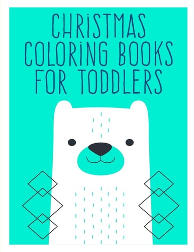 Christmas Coloring Books For Toddlers Funny Animals Coloring Pages for Children, Preschool, Kindergarten Age 3-5