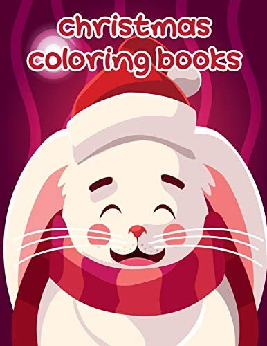 Christmas Coloring Books Coloring Pages for Children Ages 2-5 from Funny and Variety Amazing Image.