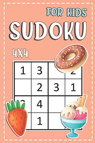 4x4 Sudoku For Kids Beginner Sudoku Puzzle Books For Kids Good Logic Challenge