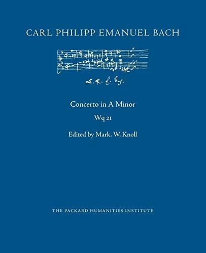 Concerto in a Minor, Wq 21
