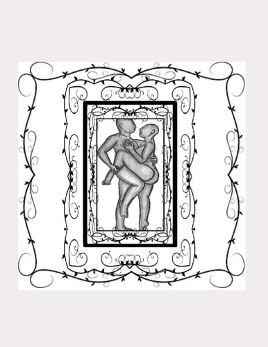 The Adult Lovers Shadow Tarot & Oracle Guide Book Guide Book & Printable 78 Card Deck