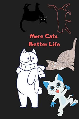 More Cats Better Life Gift For Mom Wife Lover Women Sister Nurse