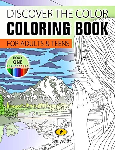Discover the Color Coloring Book for Adults & Teens