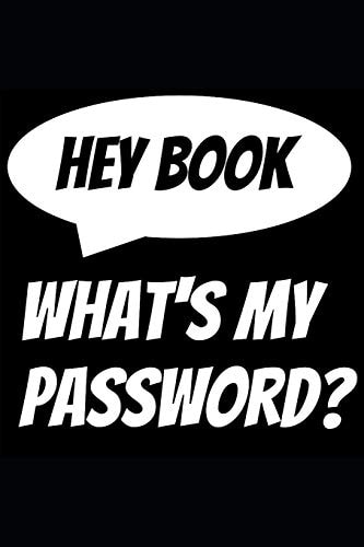 Hey Book, What's My Password? Password Keeper
