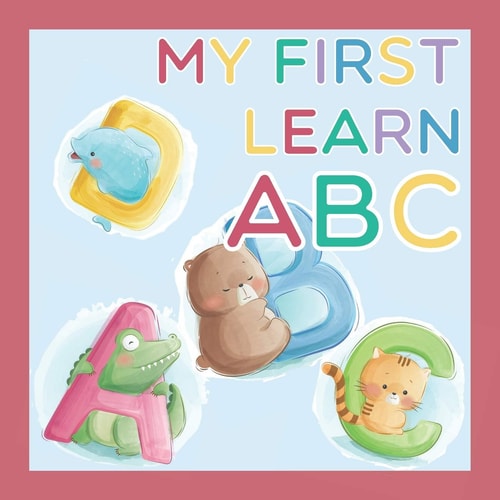 My First Learn ABC Alphabet Books For Toddlers & Preschoolers