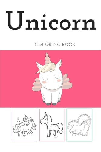 Unicorn Coloring Book For Kids (4-8) with Fun and Inspiring Unicorns