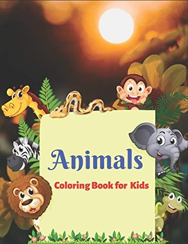 Animals Coloring Book for Kids Awesome Animals Coloring Books For Kids Gift