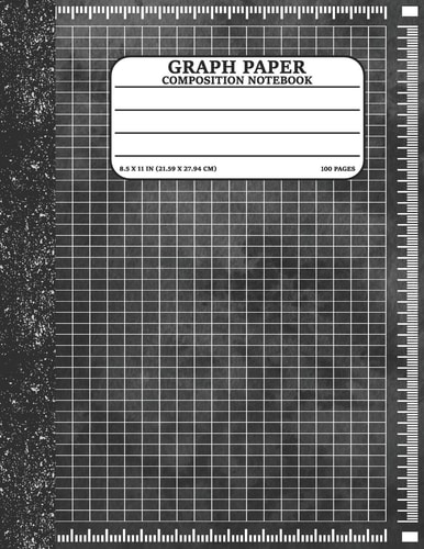 Graph Paper Composition Notebook Math and Science Lover Graph Paper Cover (Quad Ruled 5 Squares Per Inch, 100 Pages) Birthday Gifts For Math Lover Teacher, Student Notebook