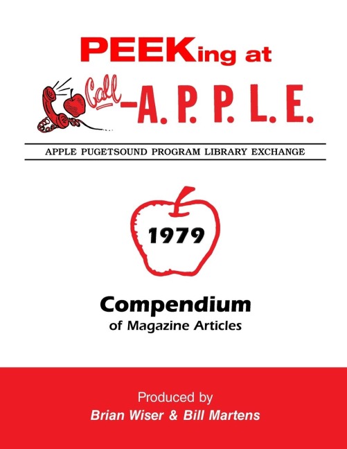 Peeking at Call-A.P.P.L.E. 1979: Compendium of Magazine Articles