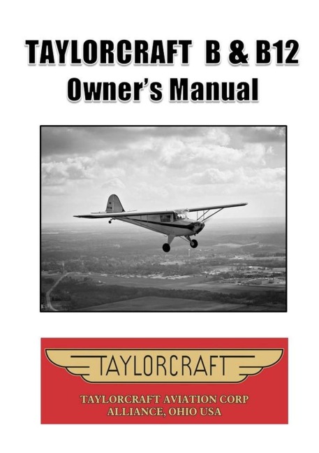 Taylorcraft B & B12 Owners Manual