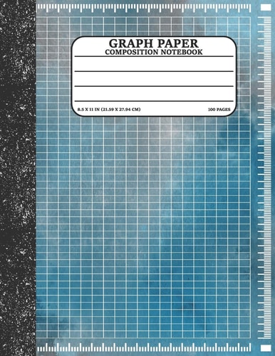 Graph Paper Composition Notebook Math and Science Lover Graph Paper Cover (Quad Ruled 4 Squares Per Inch, 100 Pages) Birthday Gifts For Math Lover Teacher, Student Notebook