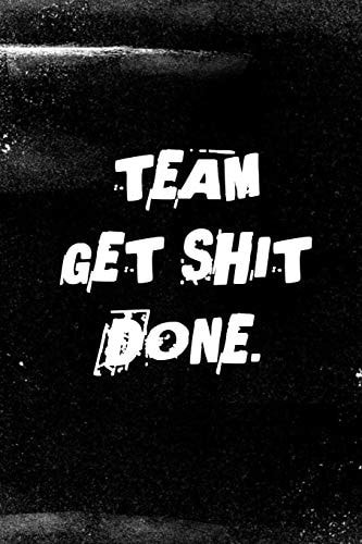Team Get Shit Done Funny Gift for Team Members At Work From Boss, Coworker Gift for Employee Appreciation Ideal Christmas Appreciation Day