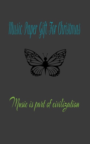 Music Paper Christmas Gift