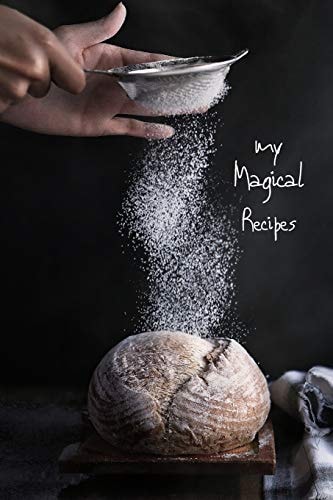 My Magical Recipes Recipe Book - 100 Pages 6"X9"