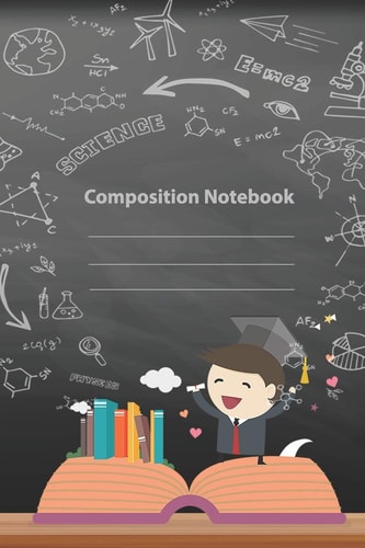 Composition Notebook Custom School Composition Exercise Notebook (School Notebooks 6x9, 100 Pages)