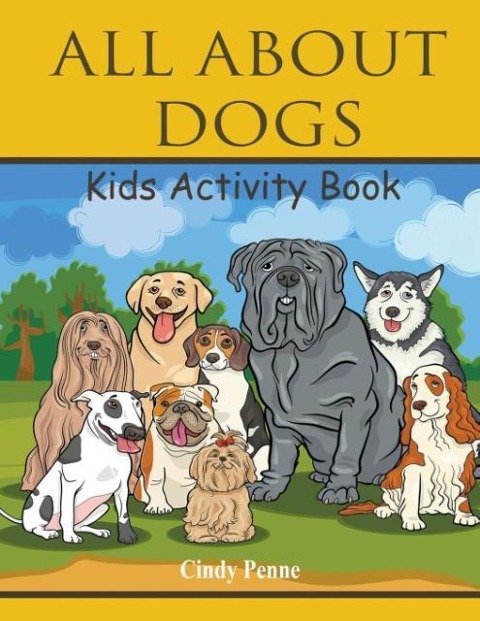 All About dogs kidss activity book