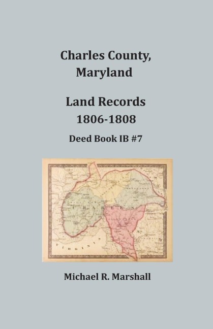 Charles County, Maryland Land Records, 1806-1808