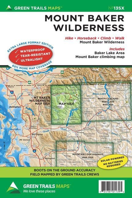 Mount Baker Wilderness Climbing, Wa No. 13sx