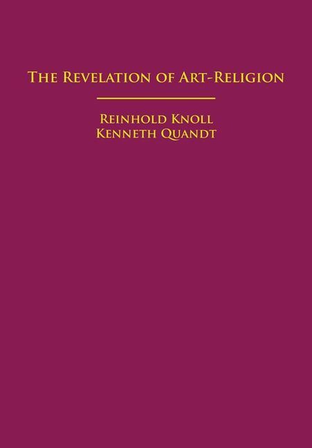 The Revelation of Art-Religion
