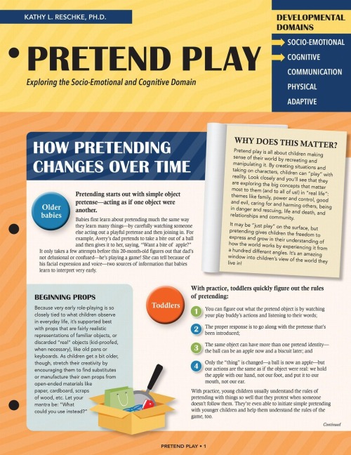 Pretend Play: Exploring the Socio-Emotional and Cognitive Domains