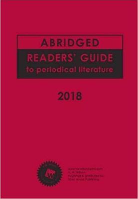 Abridged Readers' Guide to Periodical Literature (2018 Subscription)