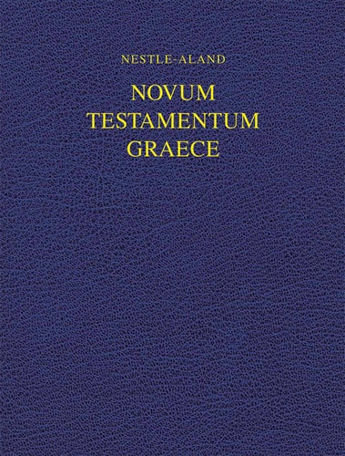 Novum Testamentum Graece (NA28) Nestle-Aland (Wide Margin)