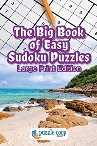 The Big Book of Easy Sudoku Puzzles Large Print Edition