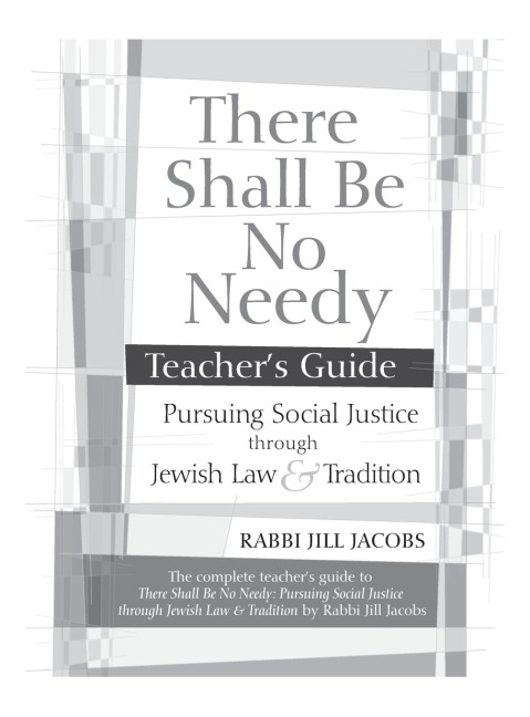 There Shall Be No Needy Teachers Guide
