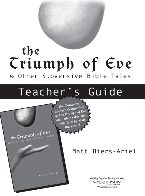 Triumph of Eve Teachers Guide
