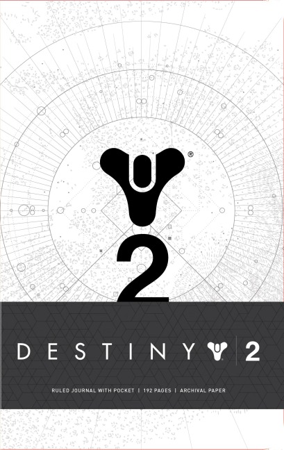 Destiny 2 Hardcover Ruled Journal