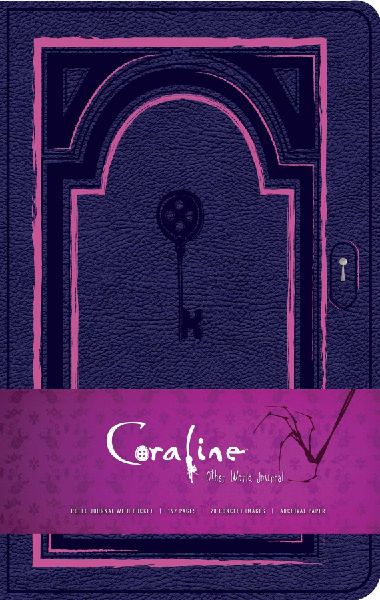 Coraline Hardcover Ruled Journal