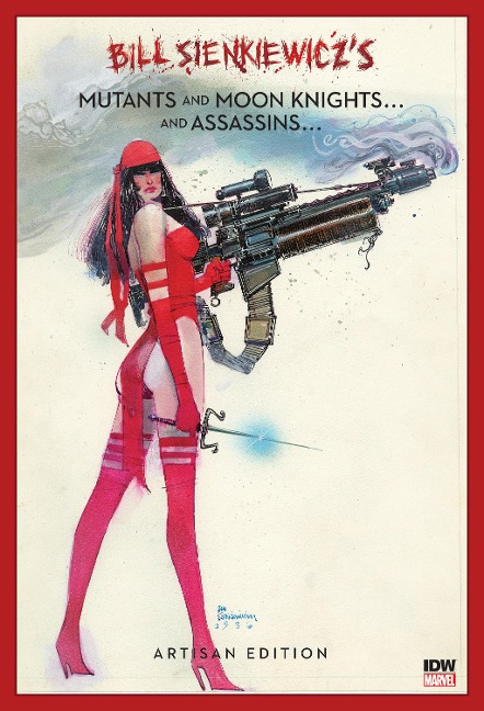Bill Sienkiewiczs Mutants and Moon Knights and Assassins Artisan Edition