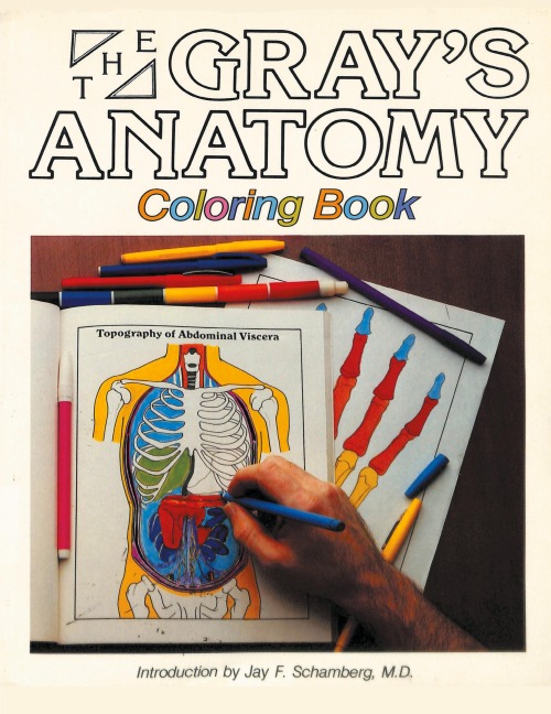 Grays Anatomy Coloring Book