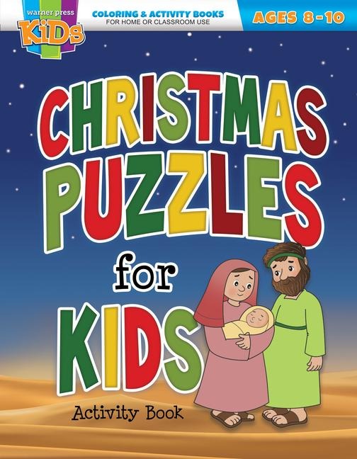 Christmas Puzzles: Coloring & Activity Book