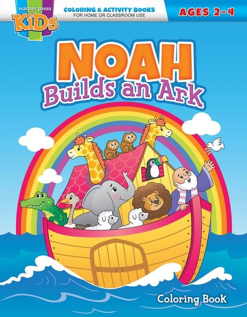 Noah Builds an Ark: Coloring & Activity Book